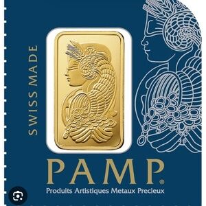 1 gram PAMP 24 K gold bar- Market price(not negotiable)